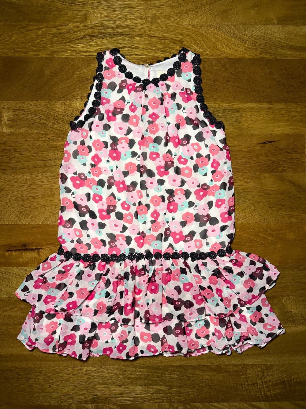 Kate Spade Blooming Floral Tiered Dress
